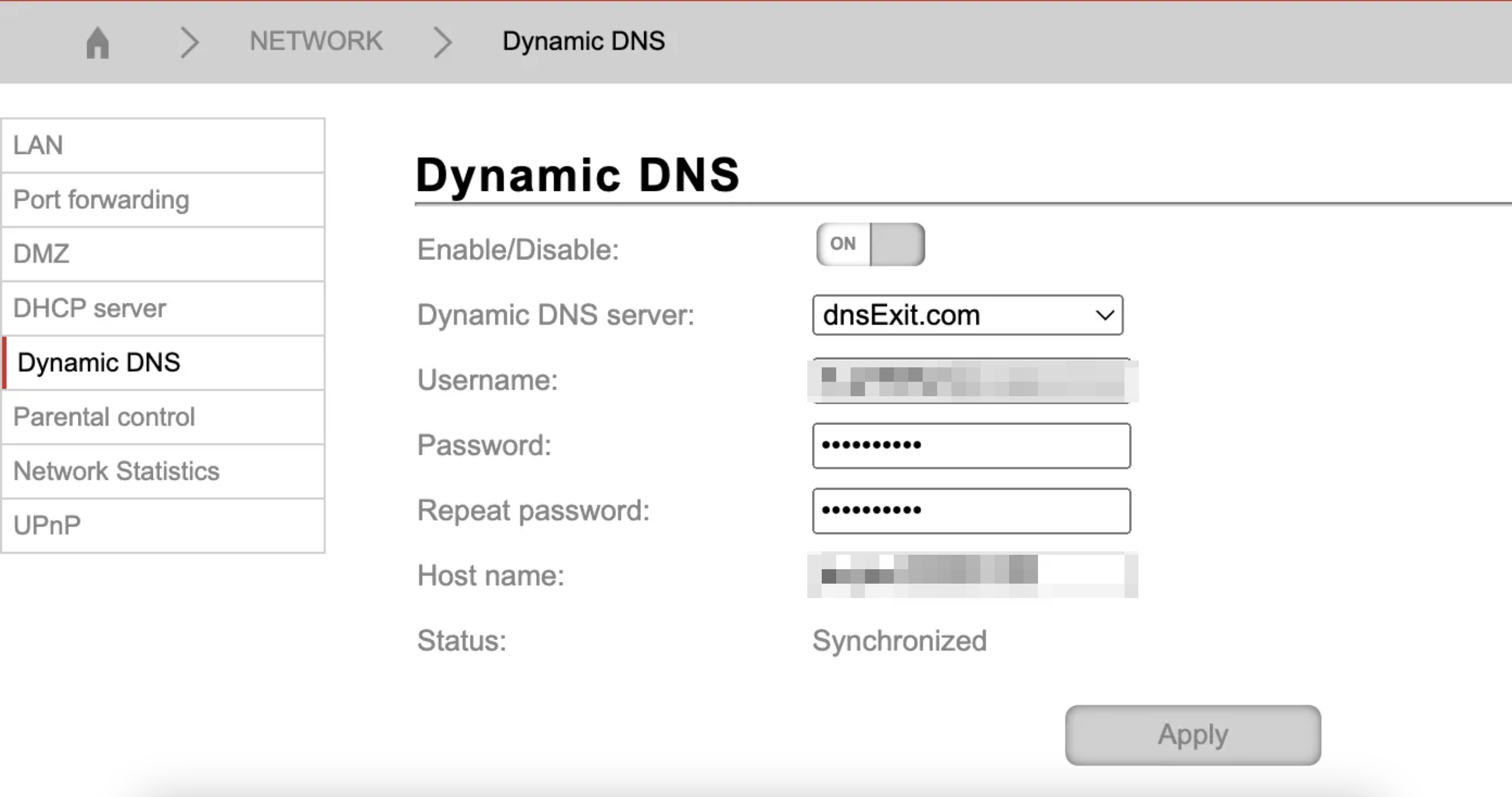 DDNS destekli *mobile_border